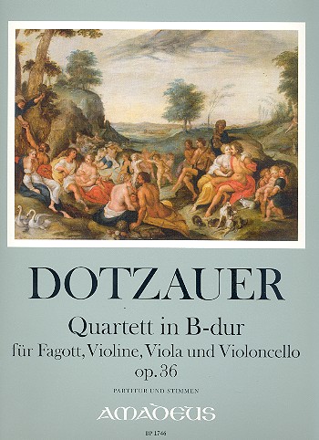 Quartett B-Dur op.36 für Fagott, Violine,