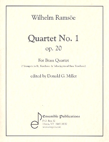 Quartett Nr.1 op.20 für 2 Trompeten,