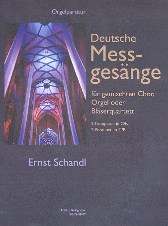 Deutsche Messgesänge für gem Chor