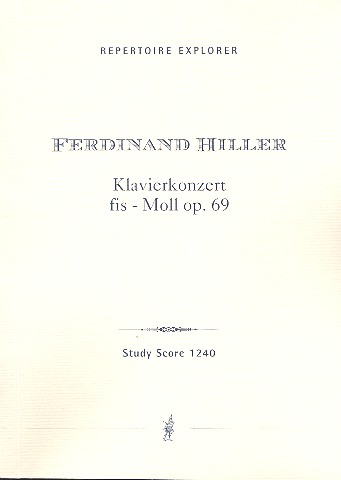 Konzert fis-Moll op.69 für Klavier und Orchester
