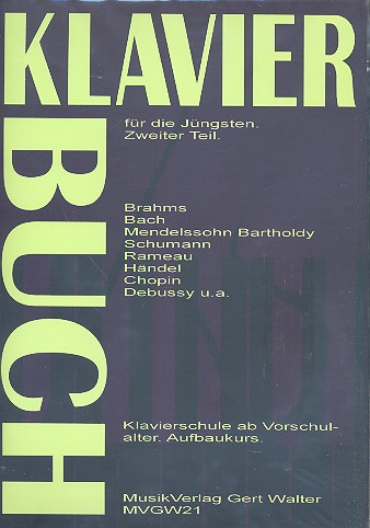 Klavierbuch für die Jüngsten Band 2