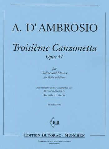 Canzonetta Nr.3 op.47