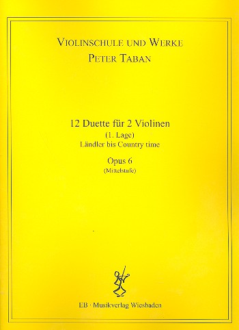 Schule op.6 - 12 Duette