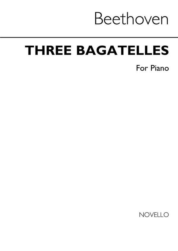 3 Bagatelles for piano