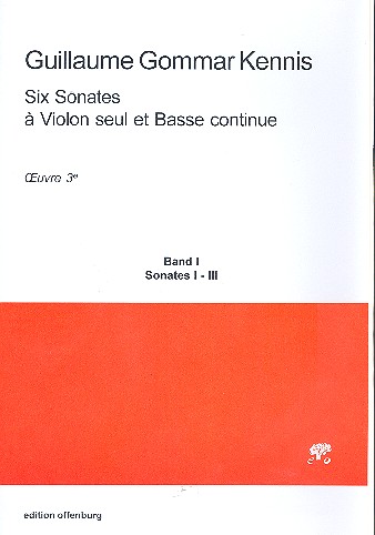 6 Sonaten op.3 Band 1 für Violine und Bc