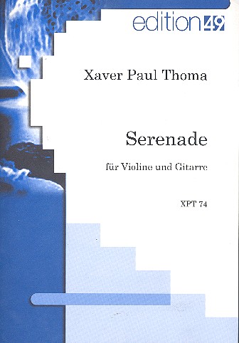 Serenade XPT74 für Violine und Gitarre