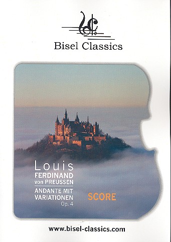 Andante mit Variationen op.4 für Violine,