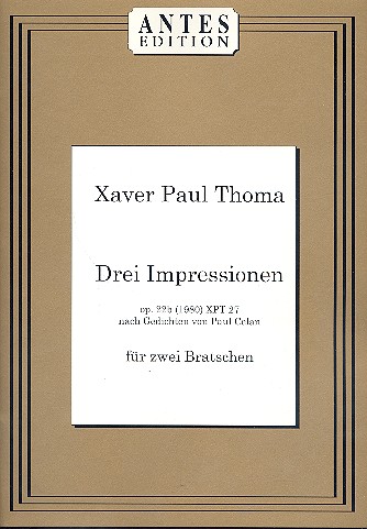 3 Impressionen op.22b für 2 Violen