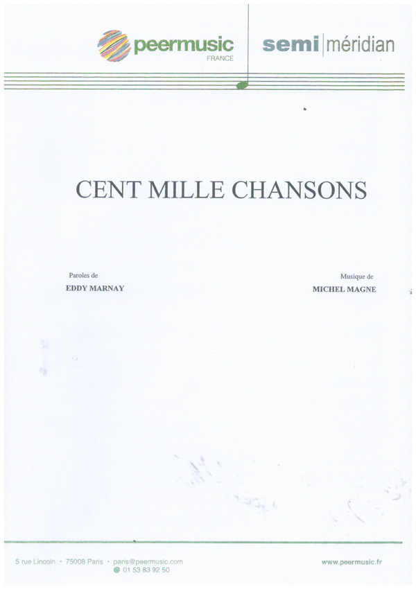Cent mille chansons