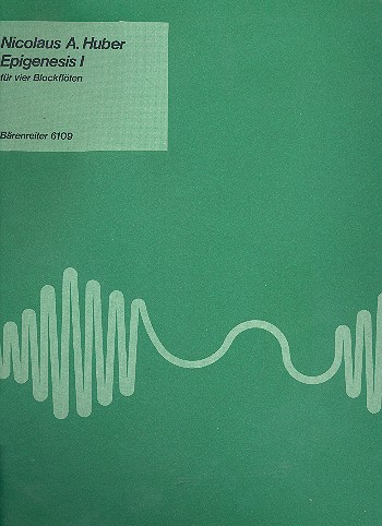 Epigenesis I für 4 Blockflöten (SATB)