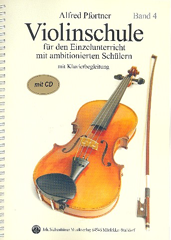 Violinschule Band 4 (+CD)