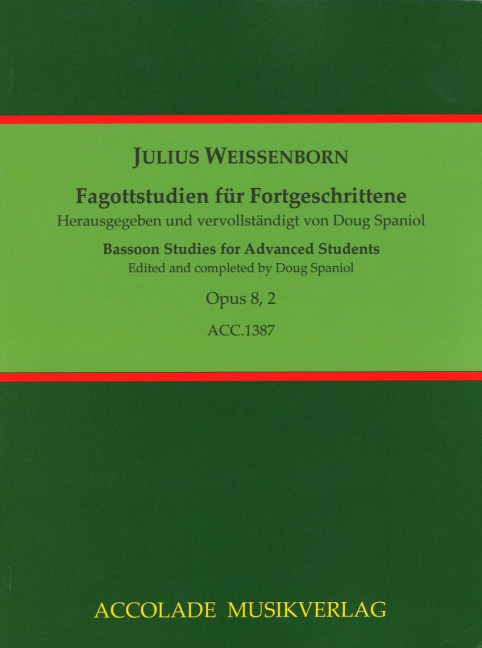 Fagott-Studien für Fortgeschrittene op.8,2