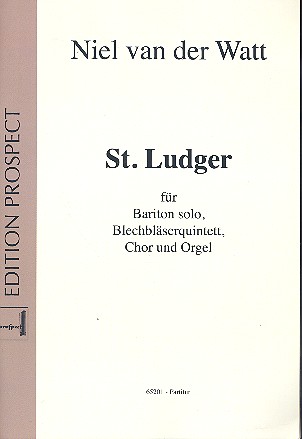 St. Ludger für Bariton, gem Chor,