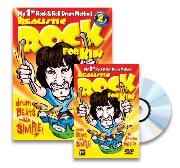 Realistic Rock for Kids (+2 CD's +DVD):