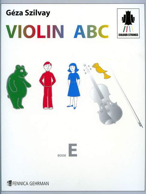 Colour Strings Violin ABC Book E