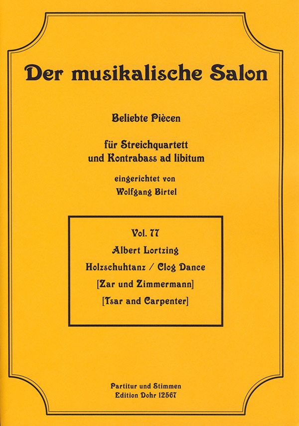 Holzschuhtanz für Streichquartett