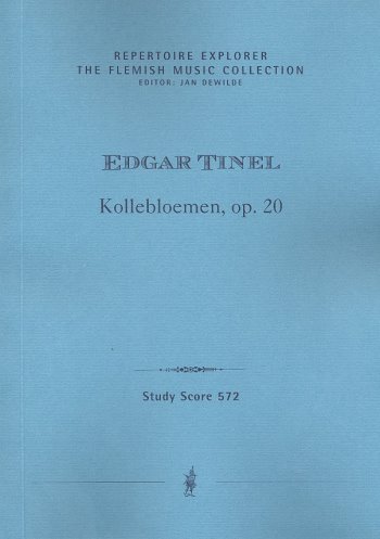 Kollebloemen op.20 für Tenor, gem Chor