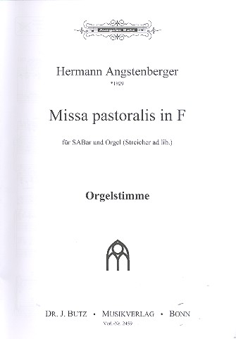 Missa pastoralis F-Dur