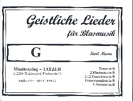 Geistliche Lieder für Blasorchester