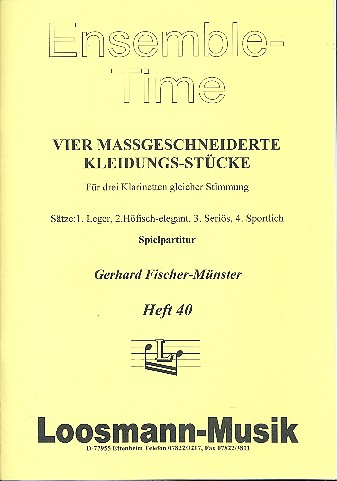 4 maßgeschneiderte Kleidungsstücke