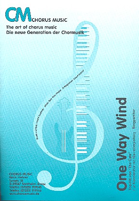 One Way Wind für Männerchor