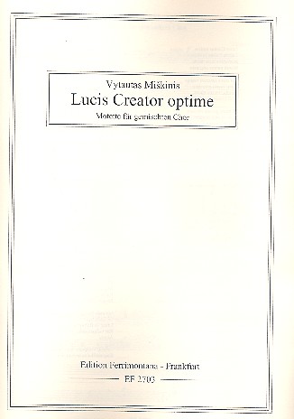 Lucis creator optime für gem Chor a cappella