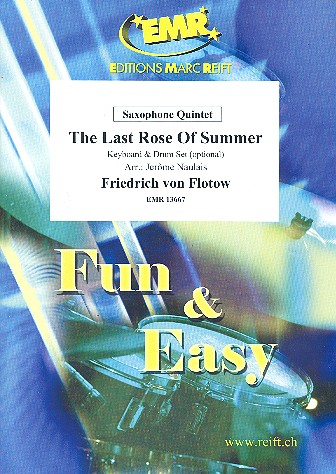 The last Rose of Summer für 5 Saxophone