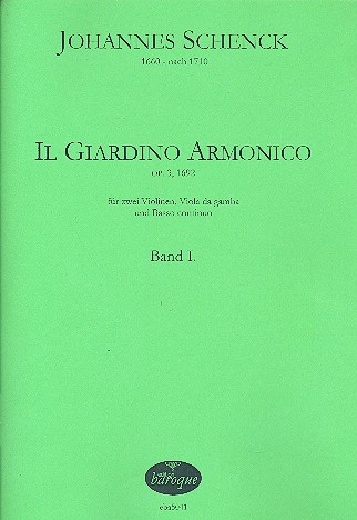 Il giardino armonico op.3 Band 1 (Nr.1-4)