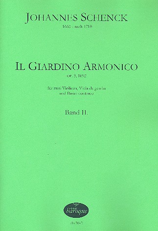 Il giardino armonico op.3 Band 2 (Nr.5-8)
