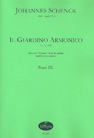 Il giardino armonico op.3 Band 3 (Nr.9-12)