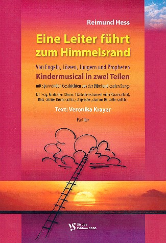 Eine Leiter führt zum Himmelsrand 