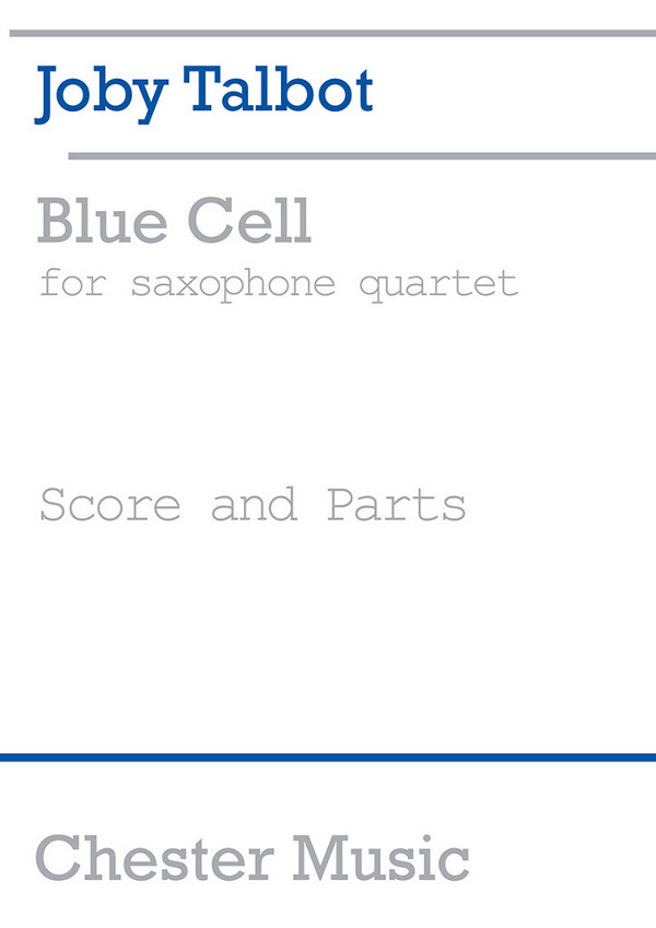 Blue Cell for 4 saxophones (SATBar)