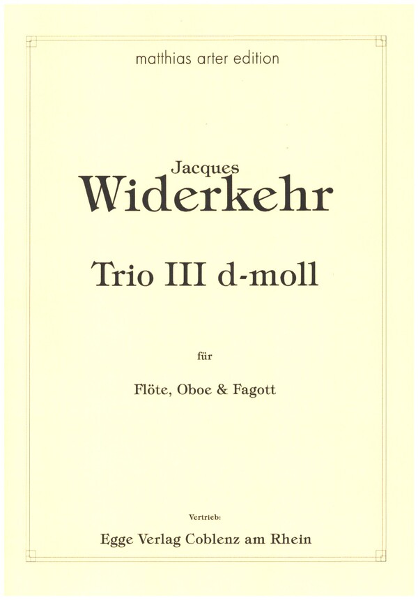 Trio d-Moll Nr.3