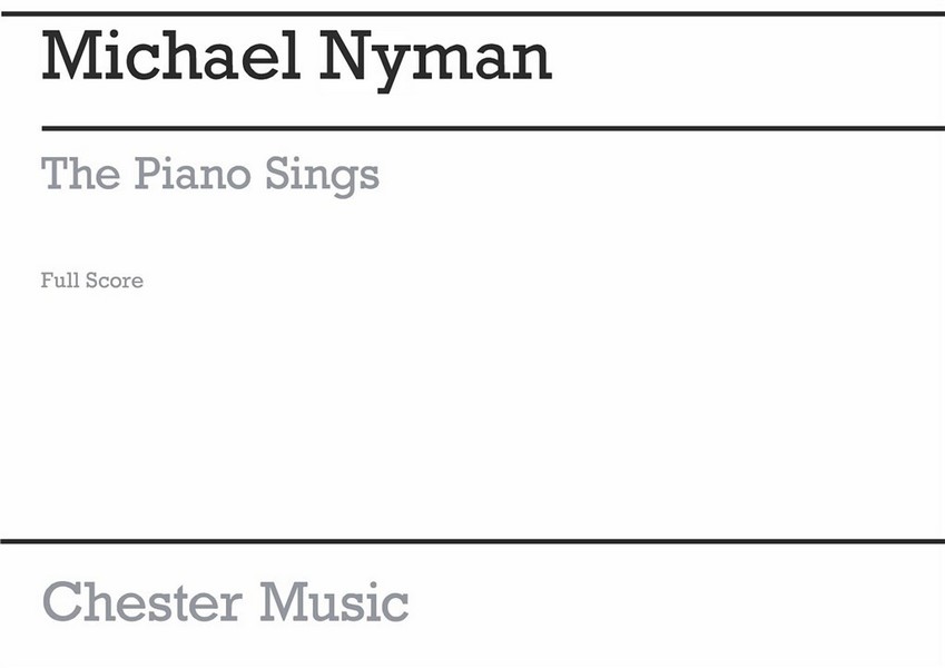 The Piano sings for soprano (or wind instrument)