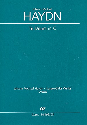 Te Deum C-Dur Hob.XXIIIc:1 für Soli,