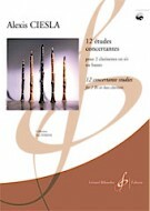 12 études concertantes (+CD)