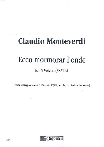 Ecco mormorar l'onde