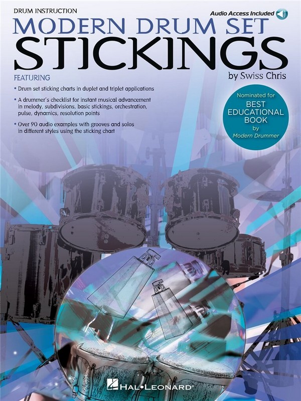 Modern Drum Set Stickings (+CD):