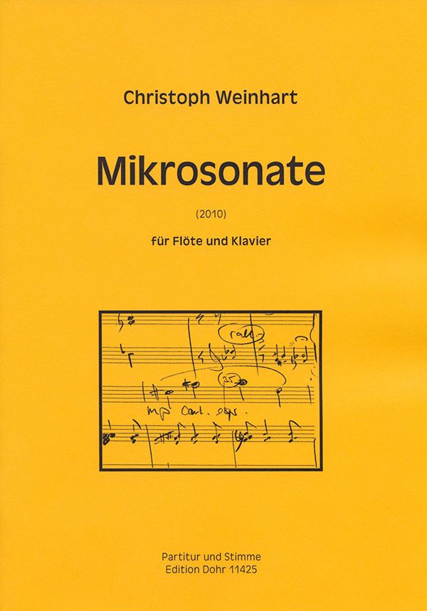 Mikrosonate für Flöte und Klavier