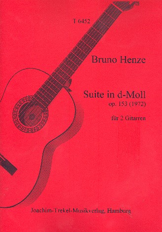 Suite d-Moll op.153 für 2 Gitarren
