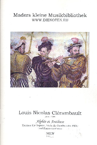 Alphée et Arethuse für Sopran,