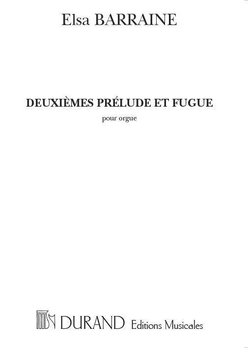 Prélude et fugue no.2
