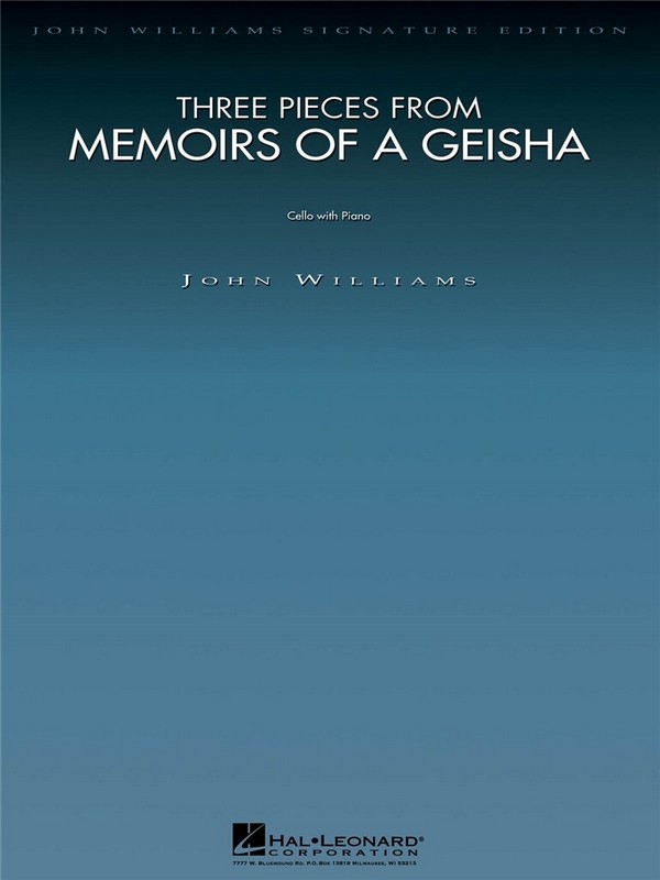 3 Pieces from Memoirs of a Geisha: