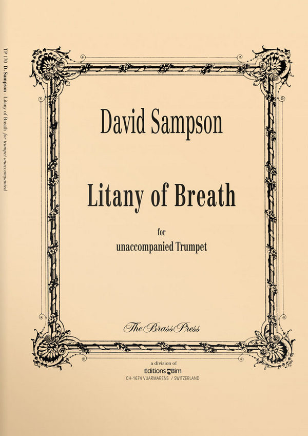 Litany of Breath für Trompete