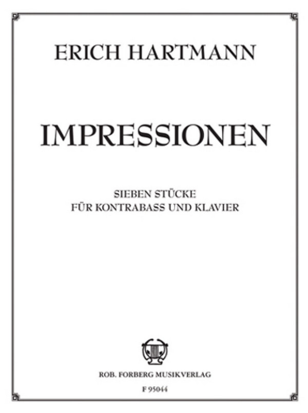Impressionen für Kontrabass und Klavier