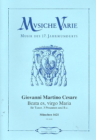 Beata es virgo Maria für Tenor,