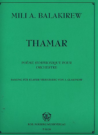 Thamar für Orchester für Klavier
