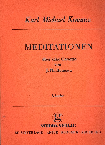 Meditation über eine Gavotte von Rameau
