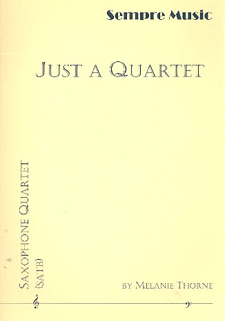 Just a Quartet for 4 saxophones (SATBar)