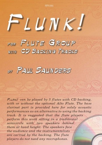 Flunk (+CD) for flute ensemble
